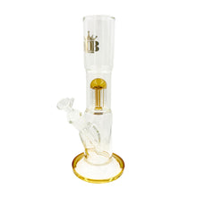 Load image into Gallery viewer, MOB LABS Straight Percolator Bong 12”
