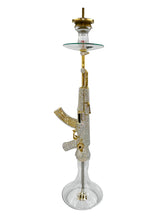 Load image into Gallery viewer, AK-47 Diamond Hookah 32” | Diamond AK-47 Hookah
